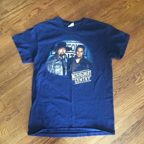 Montgomery Gentry 2015 concert Tour tee - Picture 1 of 3